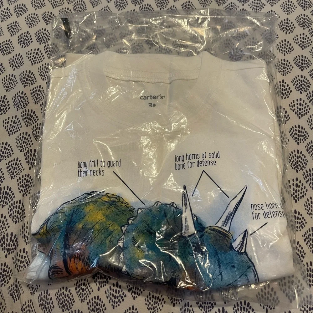 Carters Boys Dino Tee NWT
